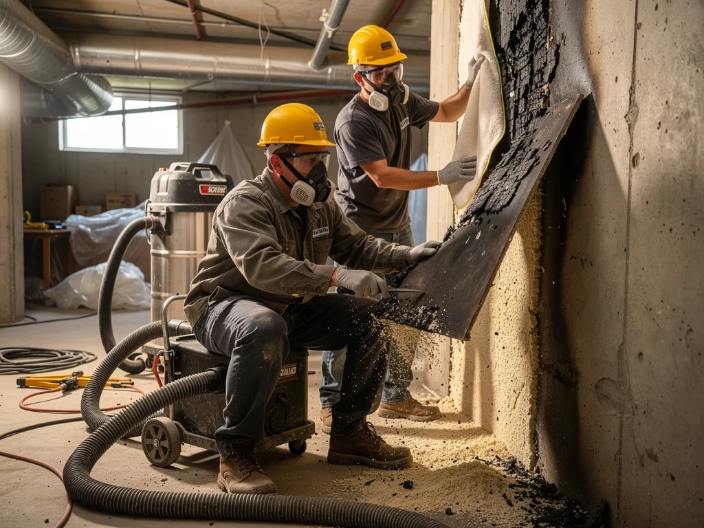 Charred Material Removal