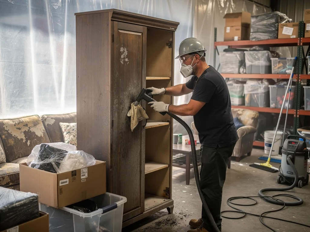 Content Cleaning & Pack-Out