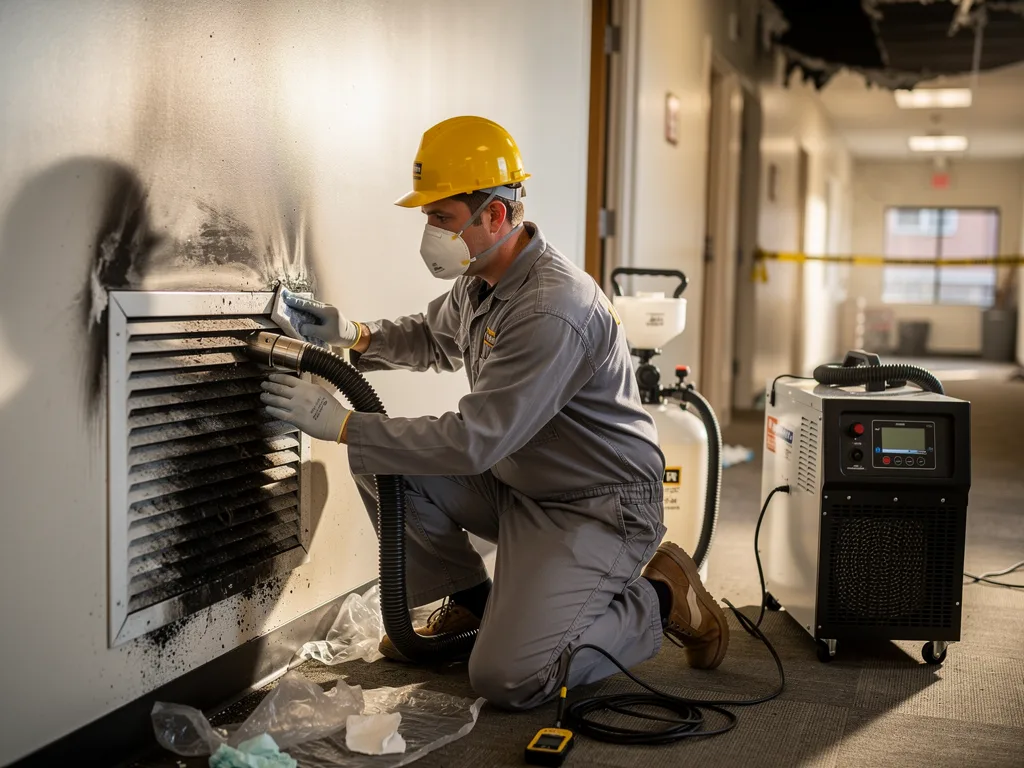 HVAC Smoke Cleanup