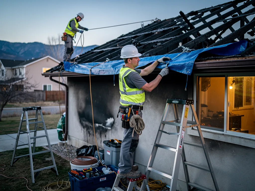 Roof Tarping