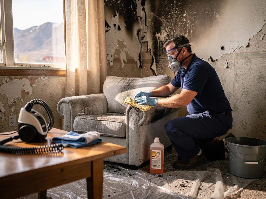 Soot Stain Removal